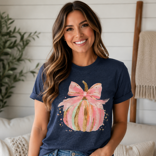 Pink Pumpkin Tee
