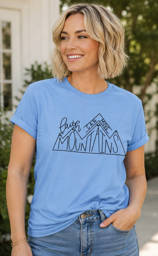 Hurricane Helene Relief Graphic T-Shirt - CAROLINA BLUE