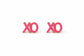 The Ginger - XOXO Enamel Earrings