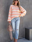 The Best Day Striped Long Sleeve Sweater