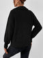 Perfect Half Zip Dropped Shoulder Pullover