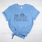 Hurricane Helene Relief Graphic T-Shirt - CAROLINA BLUE