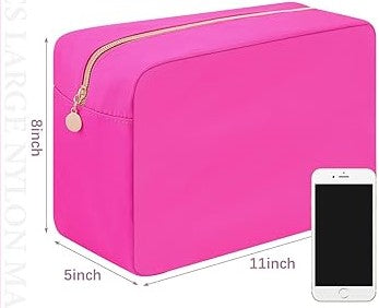 Large Nylon Cosmetic Bag