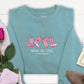 Walk in Love Embroidered Crewneck Sweatshirt