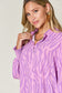 Double Take Smocked Long Sleeve Blouse