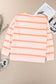 The Best Day Striped Long Sleeve Sweater