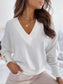 Main Attraction V-Neck Long Sleeve Sweater